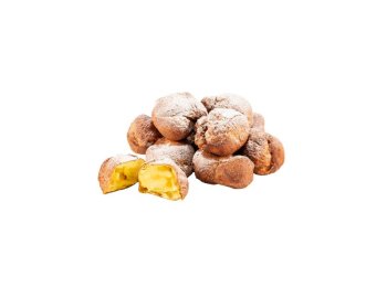 Frittelle grandi allo zabaione