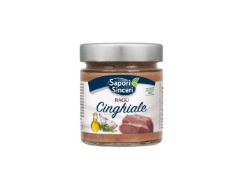 Ragù di cinghiale 200 gr demetra