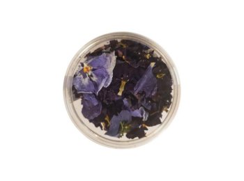 Fiori blu disidratati