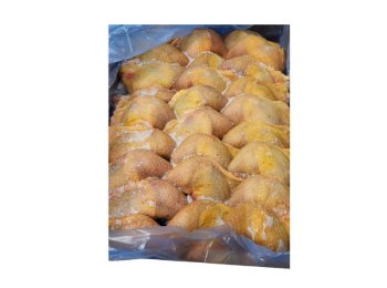 Quarti di pollo a metà