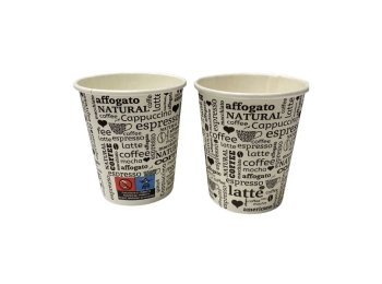 Bicchiere cartoncino stampato 240 ml