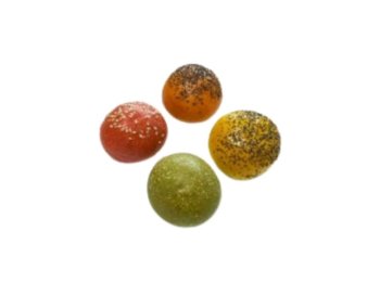 Panbrioche con topping assortiti 25 gr