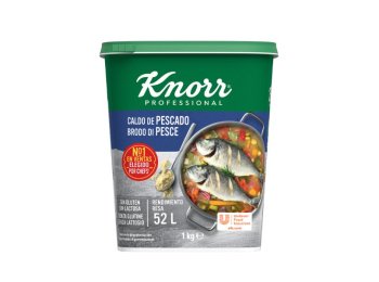 Brodo di pesce granulare knorr