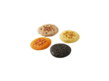 Mini blinis multicolore assortiti