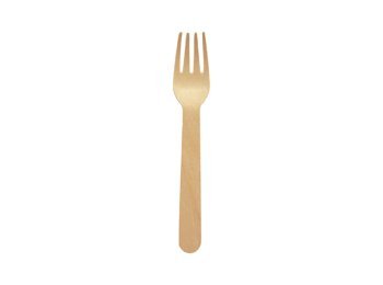 Forchetta in legno biodegradabile