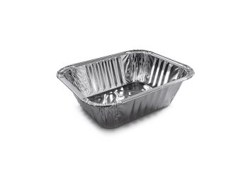 Vaschetta allum. 1porz 15x12cm s/bordo