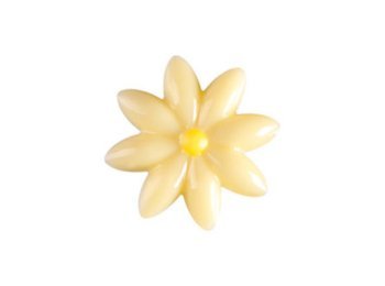 Fiore margherita choc bianco media