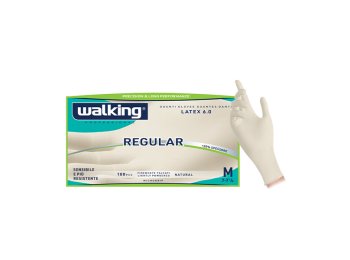 Guanti lattice talcati 100 pz/cf tg. m