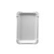 Vassoio carta biod.pure bianco 13x20 cm