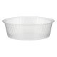 Vaschetta plastica trasp. tonda 250 ml