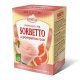 Preparato per sorbetto al pompelmo rosa