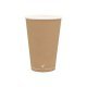 Bicchiere cartoncino avana 350 ml