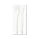 Bis posate compostabili bianche