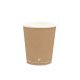 Bicchiere cartoncino avana 250 ml