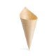 Cono monouso pioppo biodegradabile 13cm